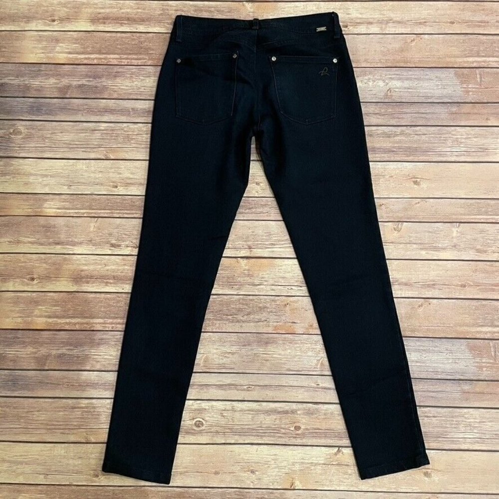 DL1961 Emma Legging Skinny Jeans Flatiron Dark Blue Stretchy - Picture 3 of 12